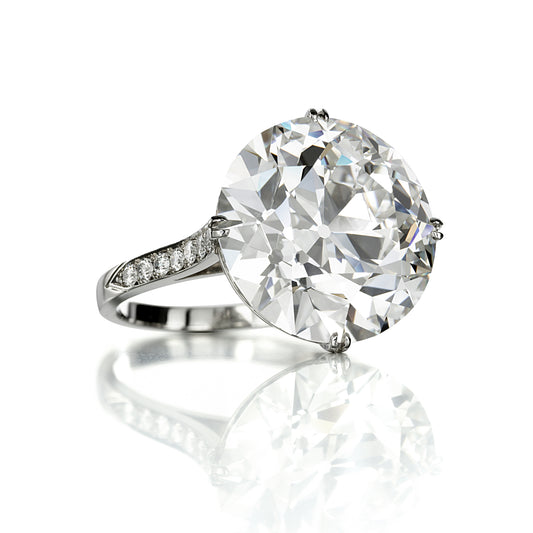 Platinum Diamond Ring by Siegelson, New York