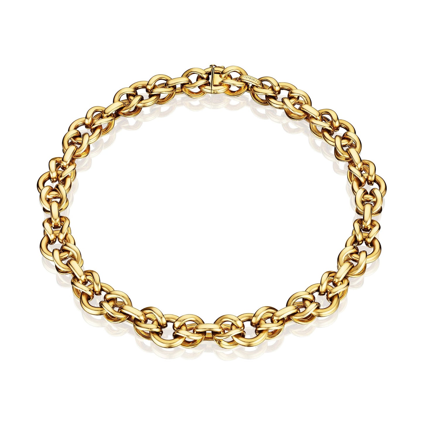 Gold Link Necklace by Van Cleef & Arpels, Paris, circa 1960