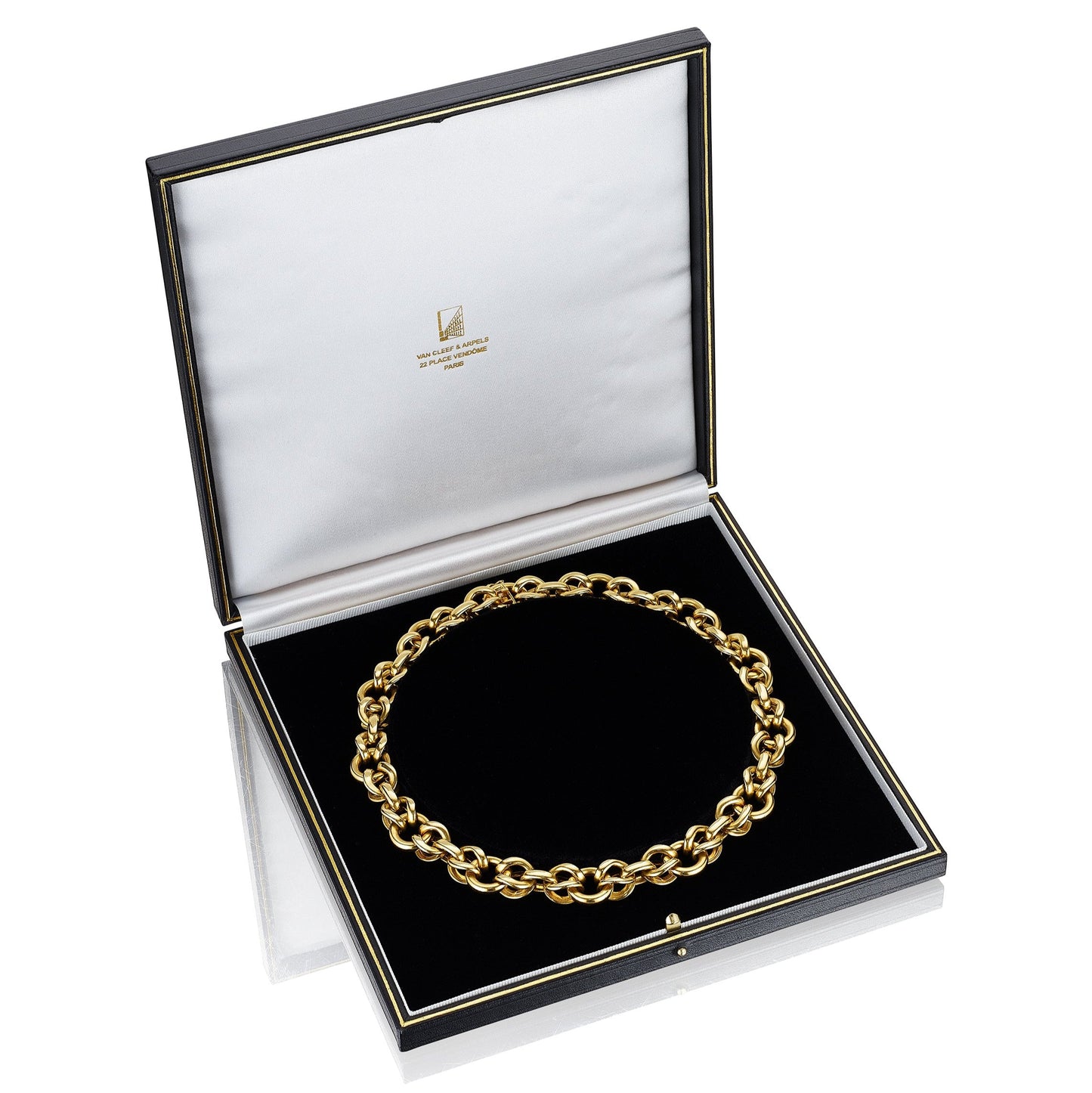 Gold Link Necklace by Van Cleef & Arpels, Paris, circa 1960