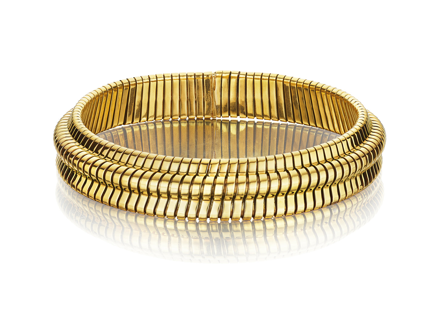 “Tubogas” Choker Necklace by Bulgari, Rome, circa 1970