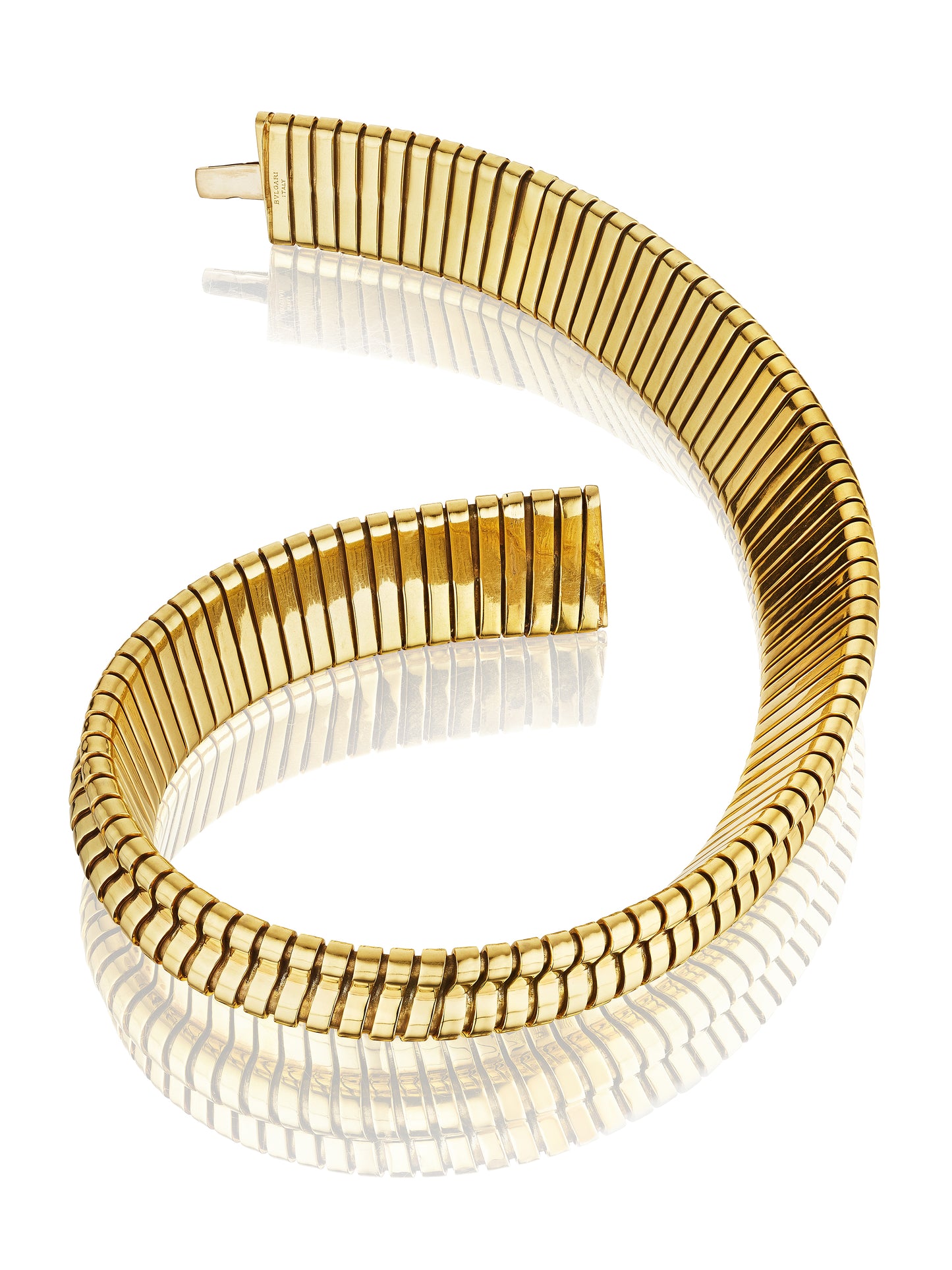“Tubogas” Choker Necklace by Bulgari, Rome, circa 1970