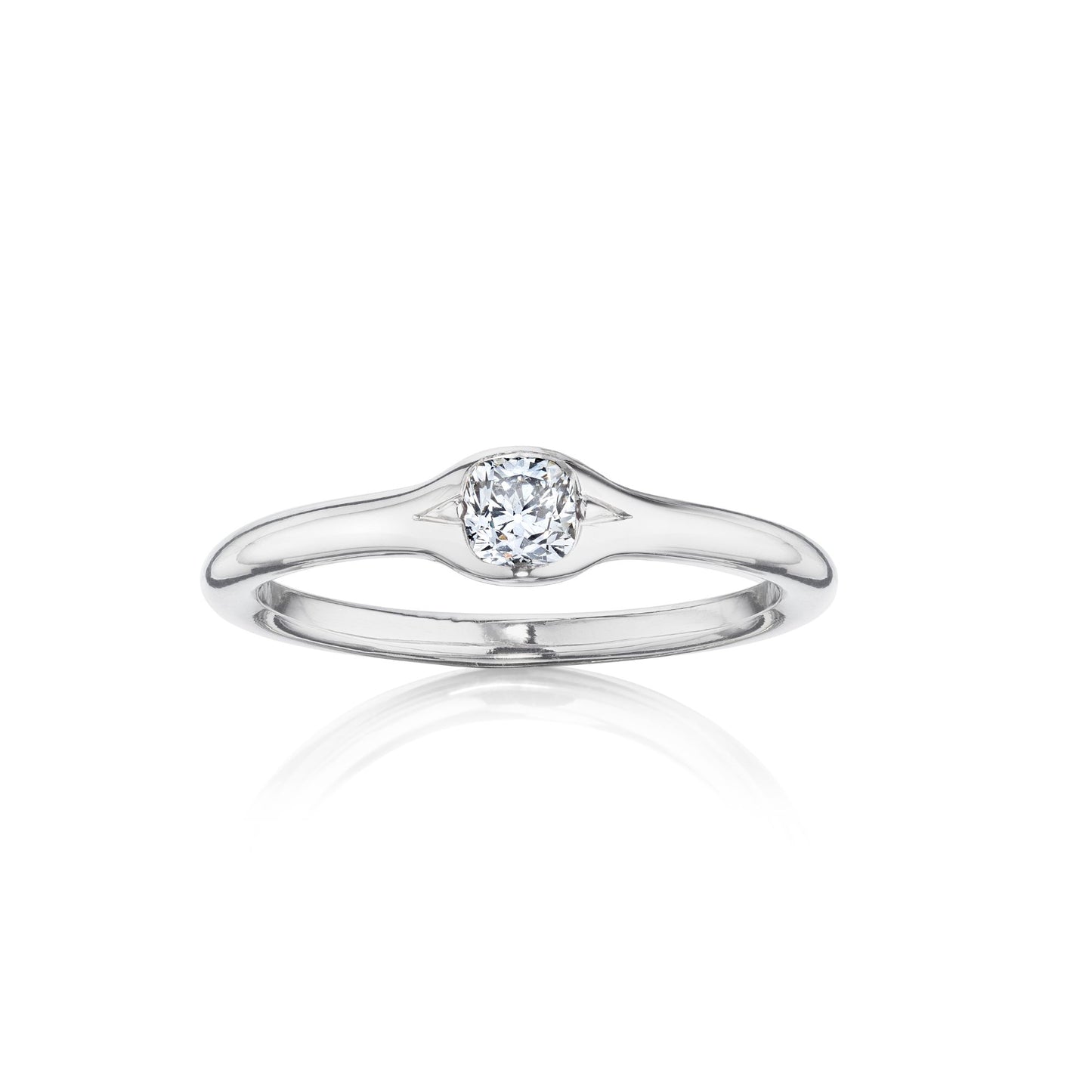 Set of Four Gemstone "DEAR" Acrostic Stacking Rings by Siegelson, New York