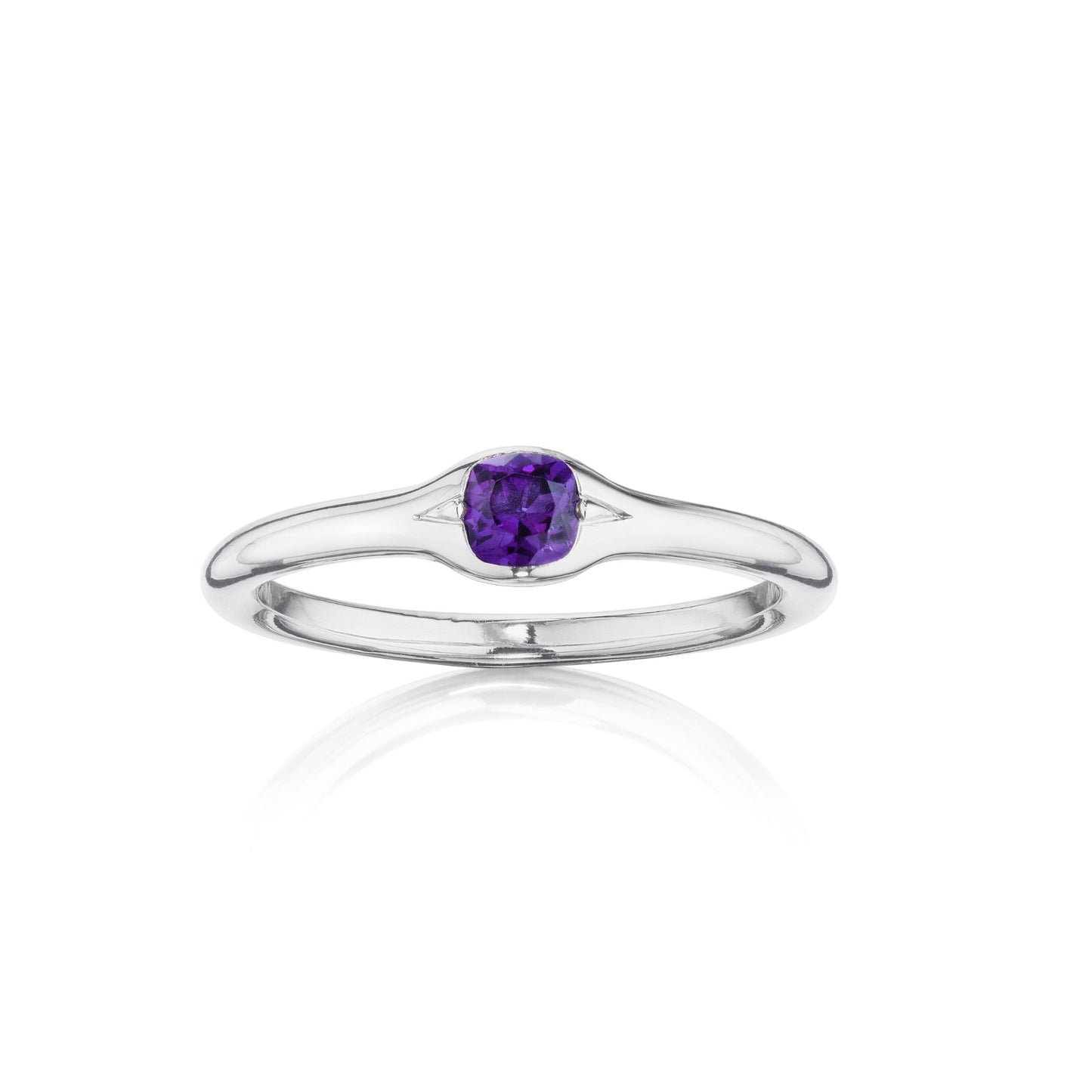 Set of Four Gemstone "DEAR" Acrostic Stacking Rings by Siegelson, New York