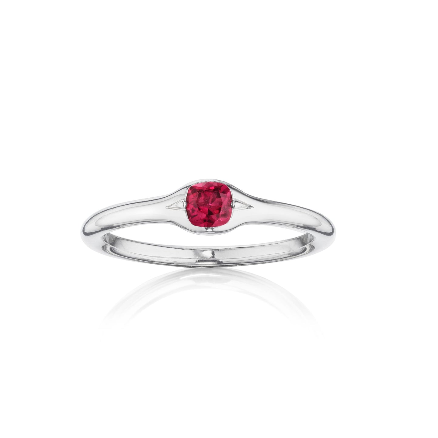 Set of Four Gemstone "DEAR" Acrostic Stacking Rings by Siegelson, New York