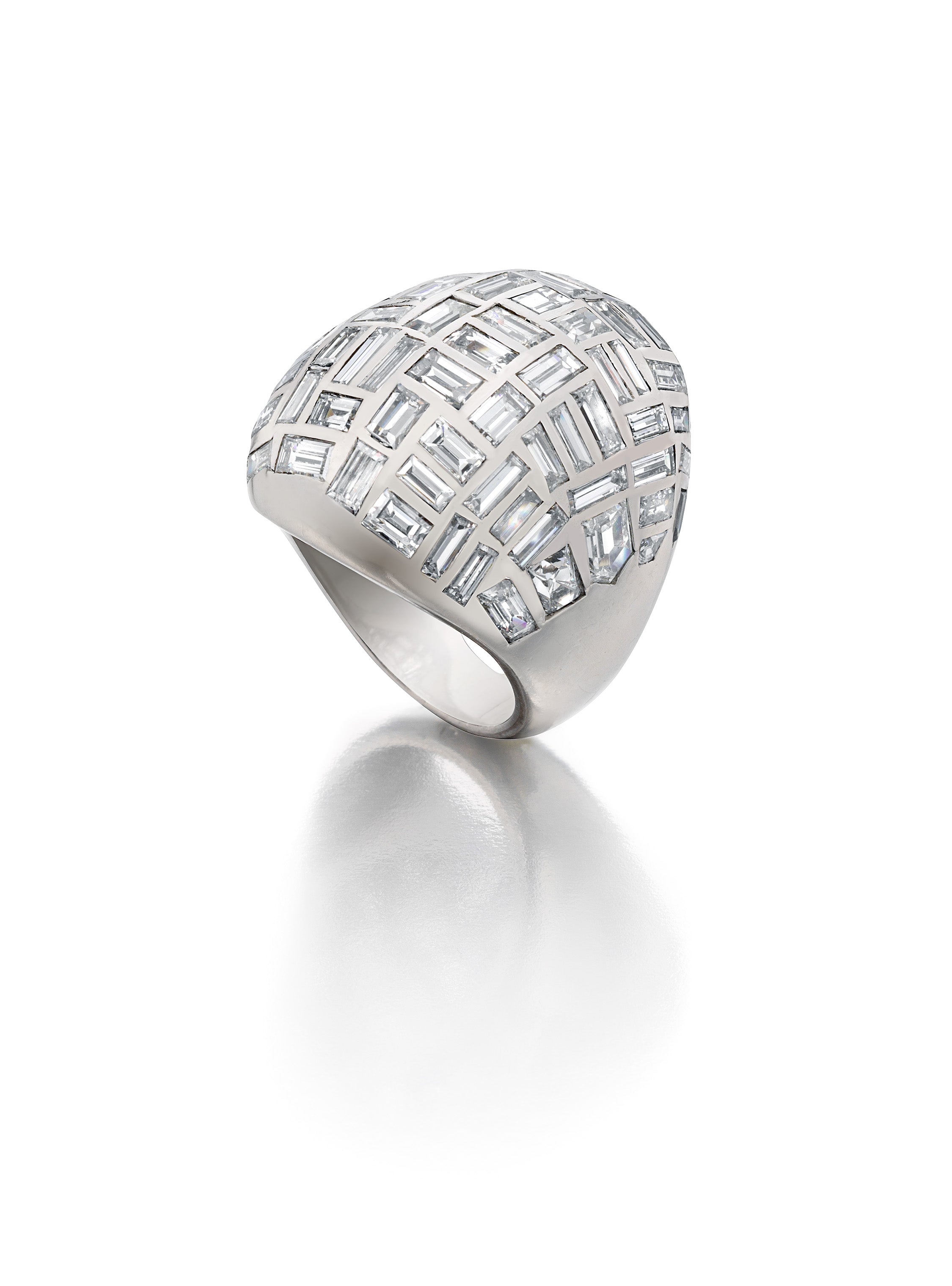 DIAMOND  RING  BY  SUZANNE  BELPERRON,  PARIS,  1956