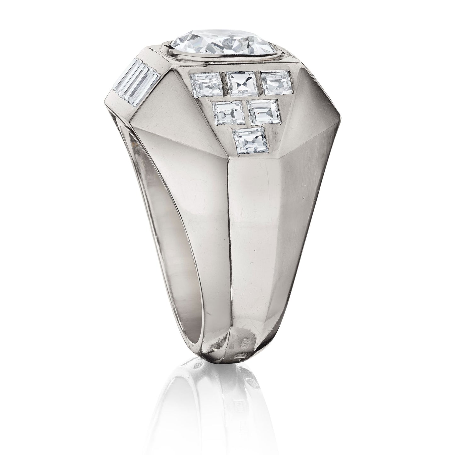 DIAMOND RING BY SUZANNE BELPERRON, PARIS, CIRCA 1950
