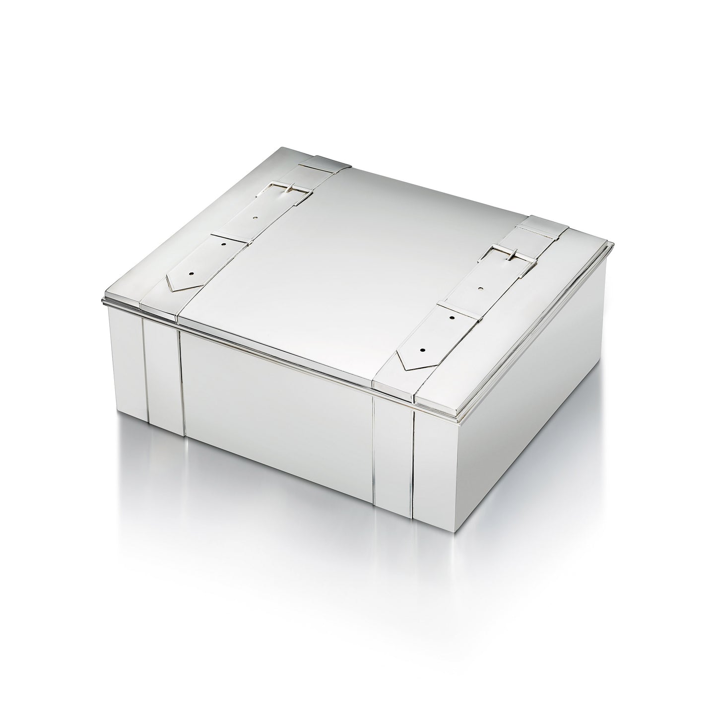 ART DECO SILVER BOX BY CARTIER, CIRCA 1925