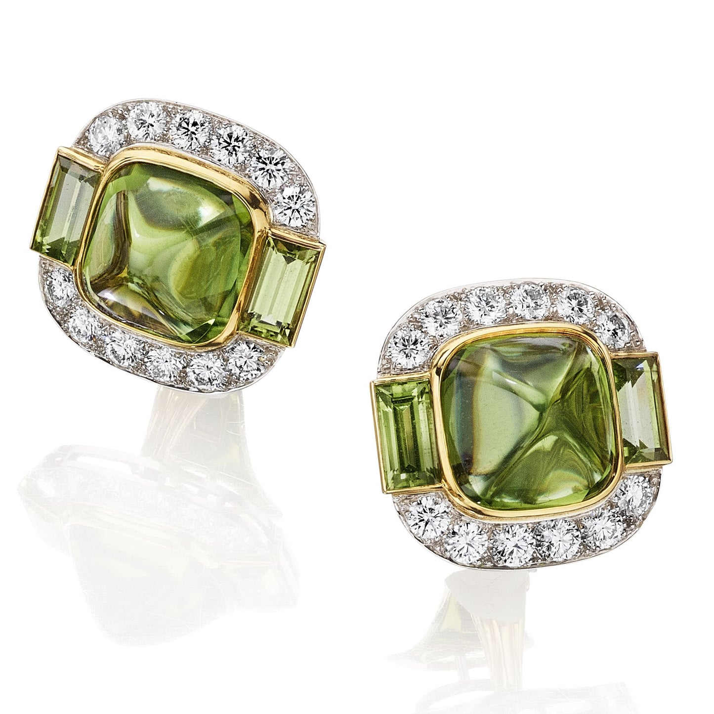 PERIDOT AND DIAMOND SUITE BY SIEGELSON, NEW YORK