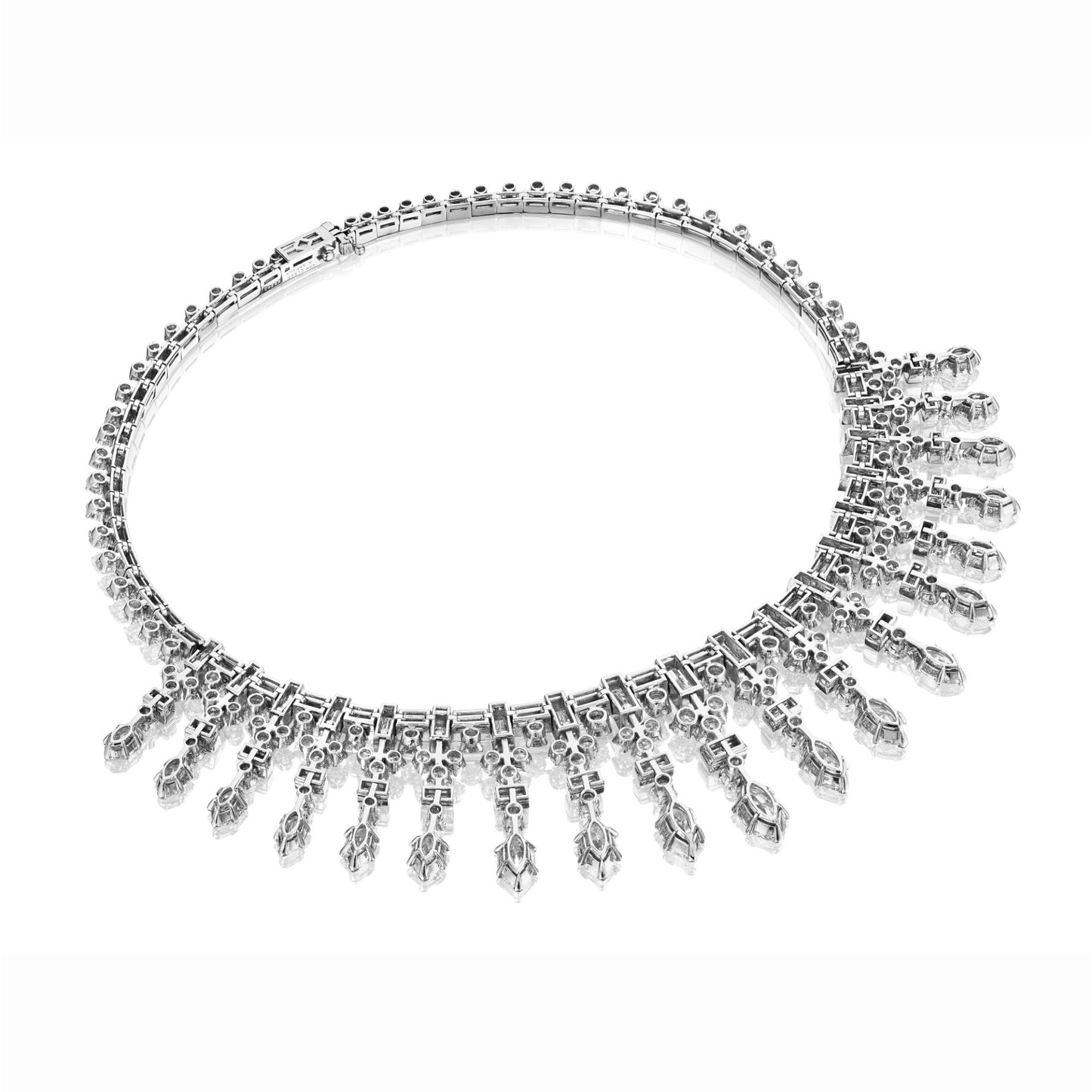 PLATINUM AND DIAMOND NECKLACE BY VAN CLEEF & ARPELS, PARIS, 1948