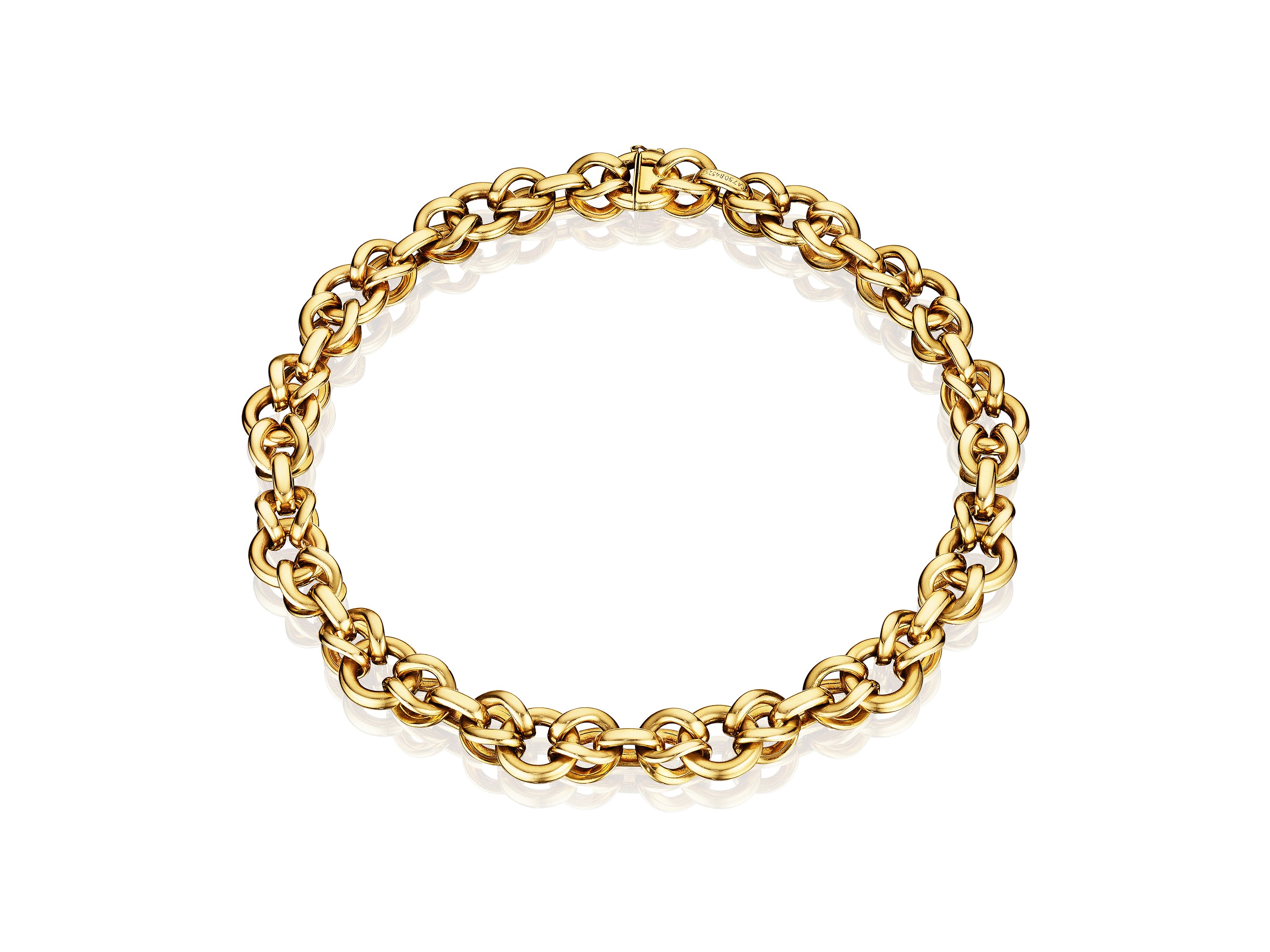 Gold Link Necklace by Van Cleef & Arpels, Paris, circa 1960