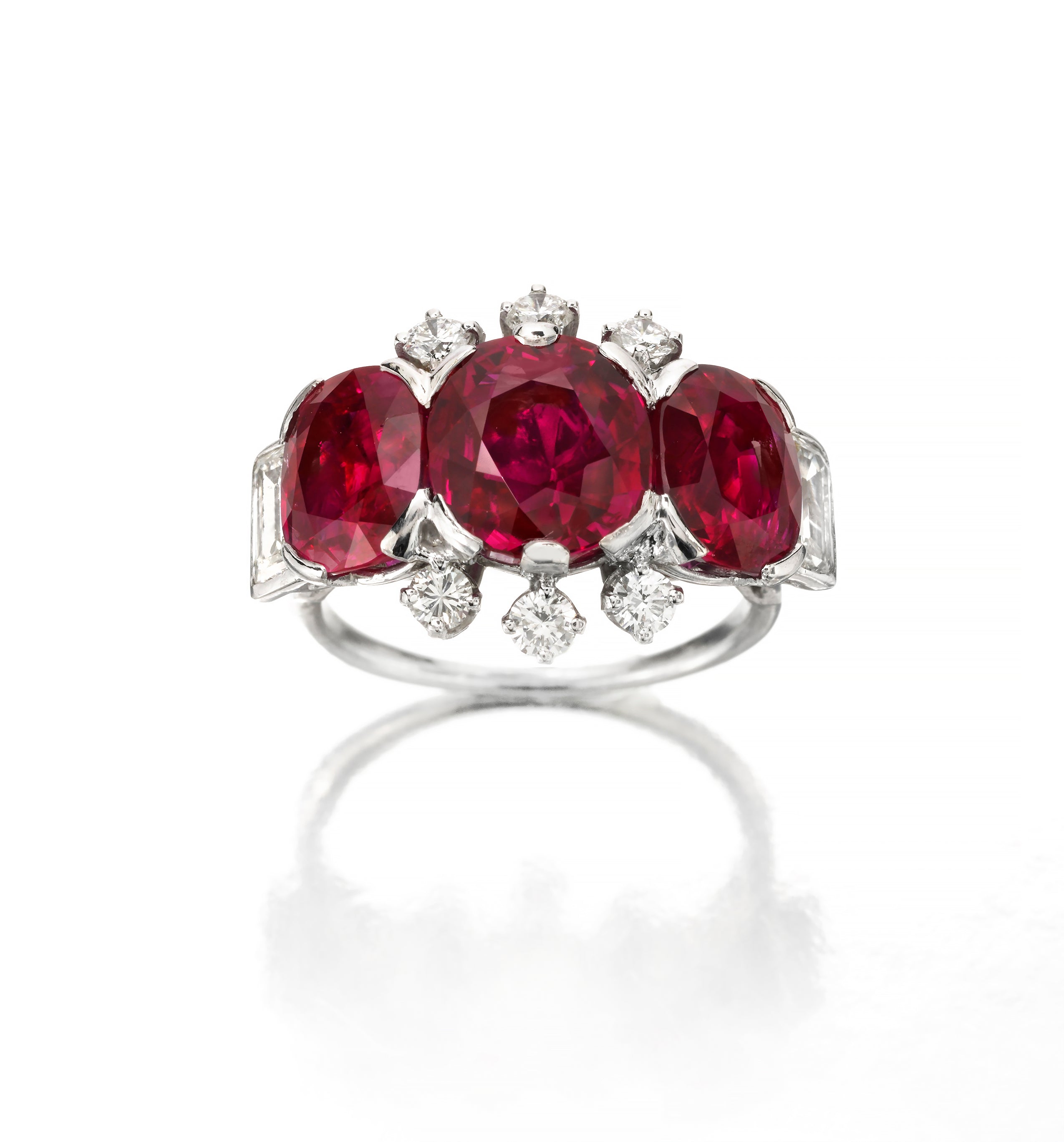 THE PRINCESS MARGARET RUBY RING: A RUBY AND DIAMOND RING